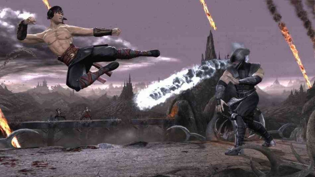 Mortal Kombat Komplete Edition Platinum Hits for Xbox 360 with full roster and expanded fighting content gameplay