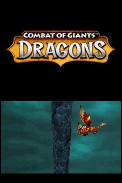 Battle of Giants Dragons Nintendo DS DS for action adventure video game fans featuring giant dragon battles customizable dragons elemental attacks fantasy environments challenging opponents multiplayer gameplay and creature based combat with classic Nintendo DS gaming collectible appeal gameplay