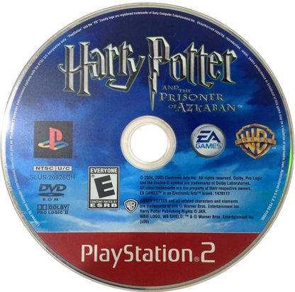 Harry Potter and the Prisoner of Azkaban PS2 PlayStation 2 action adventure game retro video game disc Greatest Hits edition