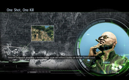 Sniper Ghost Warrior Platinum Hits Xbox 360 tactical first person shooter featuring realistic sniper mechanics open ended missions stealth gameplay long range ballistics and modern military combat by City Interactive gameplay