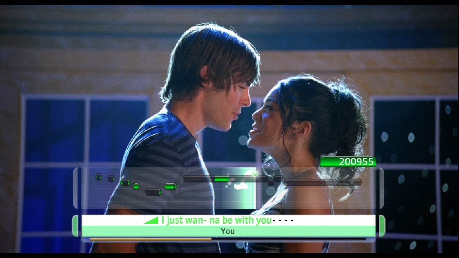 High School Musical Sing It Wii game featuring karaoke-style rhythm gameplay, popular songs from the High School Musical series, and family-friendly party fun gameplay