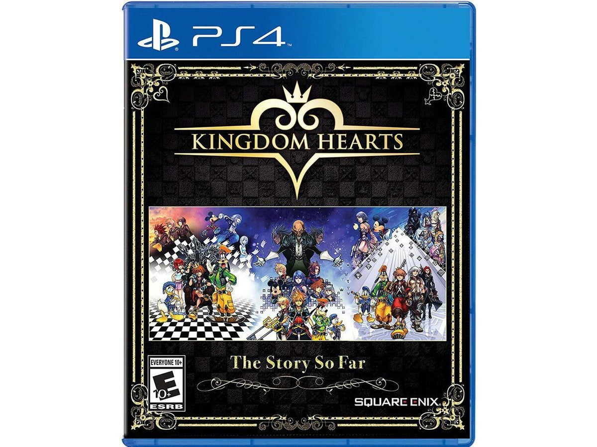 Kingdom Hearts: The Story So Far cover art for PlayStation 4 (PS4) video game