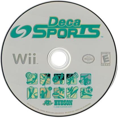 Deca Sports disc for Nintendo Wii (Wii) video game