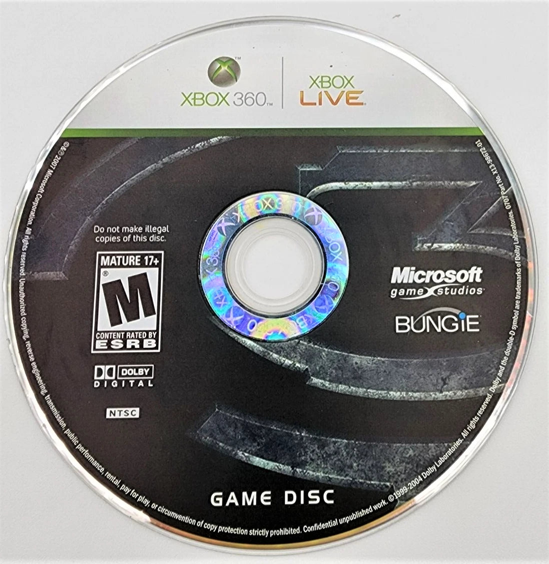 Halo 3 [Limited Edition] game disc for Xbox 360 (X360) sci-fi first-person shooter video game