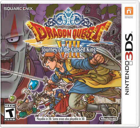 Dragon Quest VII: Journey of the Cursed King cover art for Nintendo DS (DS) RPG adventure video game