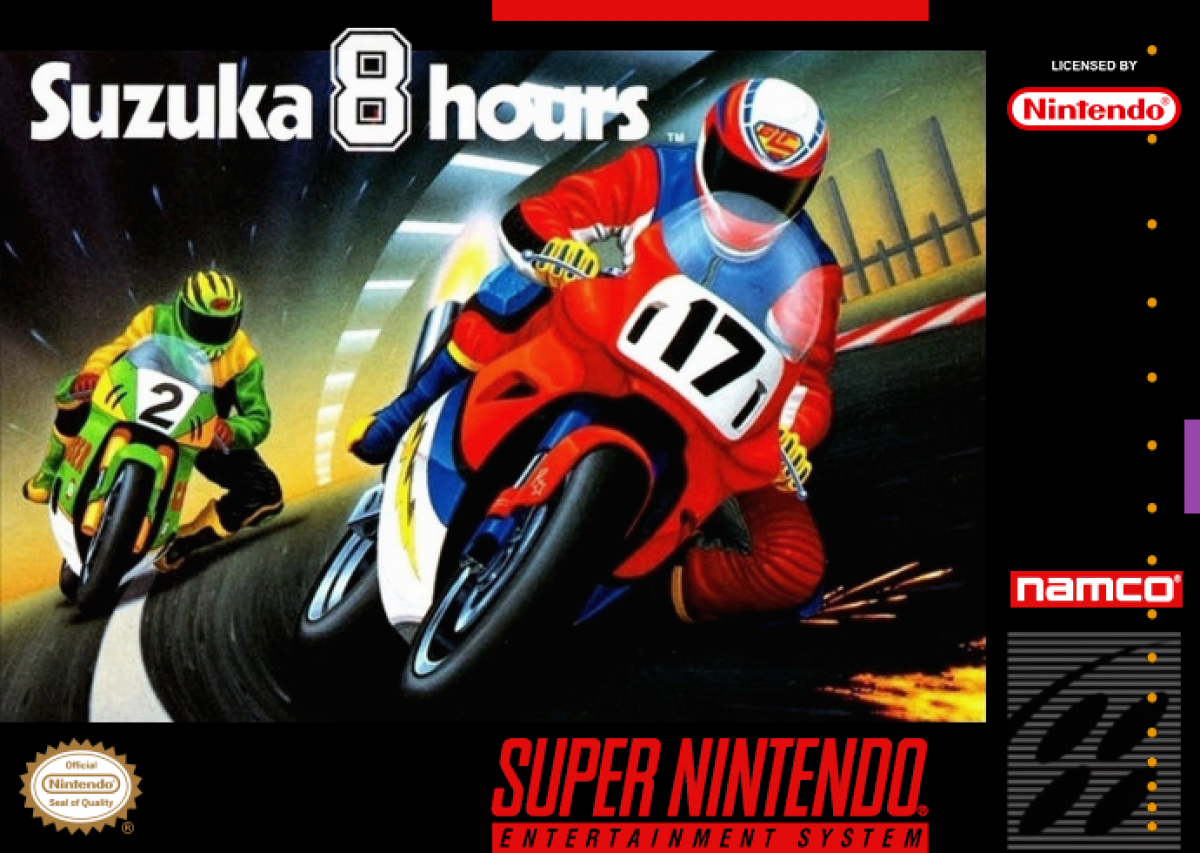 Suzuka 8 Hours cover art for Super Nintendo Entertainment System (SNES) video game