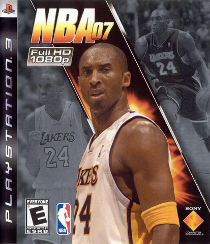 NBA 07 cover art for PlayStation 3 (PS3) video game