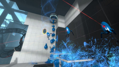 retro Portal 2 Greatest Hits PlayStation 3 PS3 cover art collectible puzzle platformer Valve game authentic classic gaming gameplay