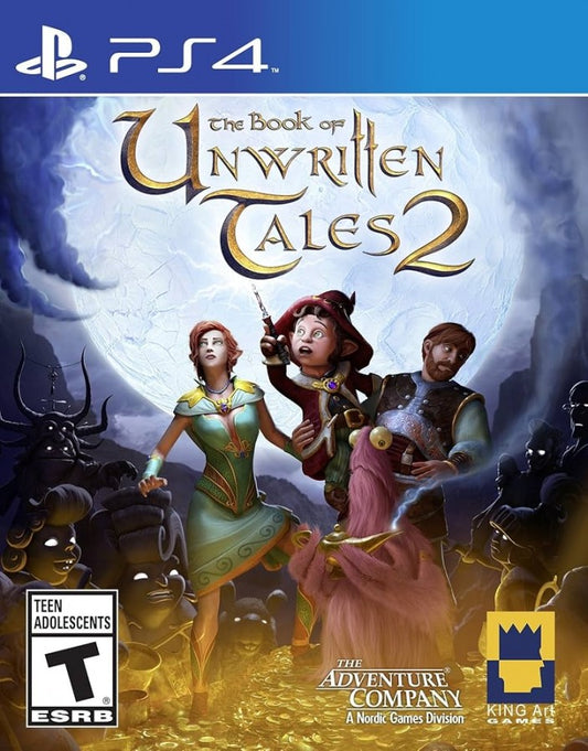 The Book of Unwritten Tales 2 cover art for PlayStation 4 (PS4) video game
