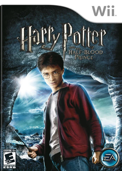 Harry Potter and the Half-Blood Prince – Nintendo Wii (Wii) action-adventure fantasy cover art for video game