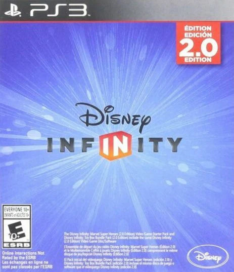Disney Infinity 2.0 cover art for PlayStation 3 (PS3) video game