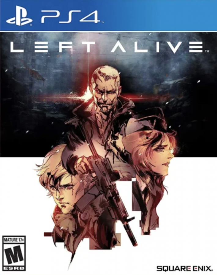 Left Alive PlayStation 4 (PS4) action shooter video game cover art