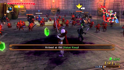 Hyrule Warriors gameplay art for Nintendo Wii U (WiiU) video game