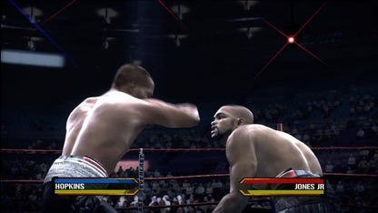 Fight Night Round 3 Platinum Hits Xbox 360 boxing game featuring realistic next-gen graphics ESPN presentation career mode create-a-boxer online multiplayer and intense one-on-one prizefighting action by EA Sports gameplay