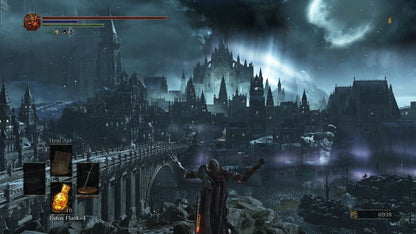 Dark Souls III The Fire Fades Complete Edition Xbox One dark fantasy action RPG with challenging combat and all DLC content included gameplay