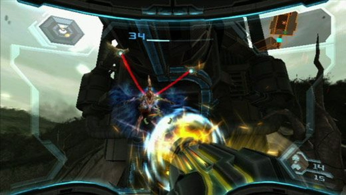 Metroid Prime 3: Corruption – Nintendo Wii (Wii) first-person action-adventure shooter video game gameplay