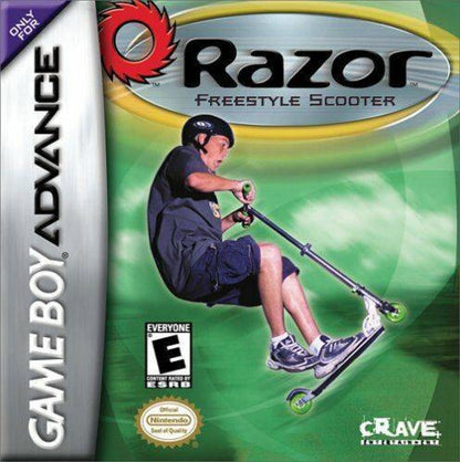 Razor Freestyle Scooter cover art for Game Boy Advance (GBA) video game