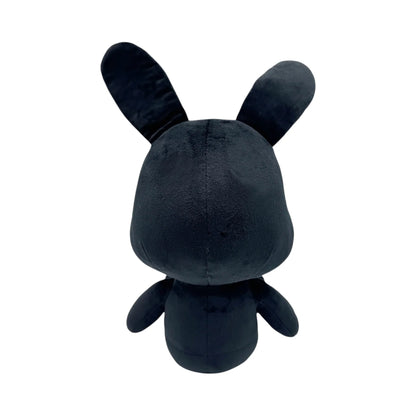 Shadow Bonnie RWQFSFASXC 9 Inch Plush collectible Five Nights at Freddy's FNAF character plush featuring Shadow Bonnie RWQFSFASXC soft plush construction black character design glowing white eyes 9 inch size huggable collectible display item video game merchandise and gaming collectible appeal Back
