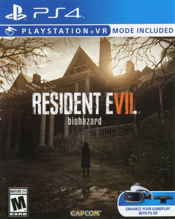 Resident Evil 7: Biohazard – PlayStation 4 (PS4) video game cover image, survival horror