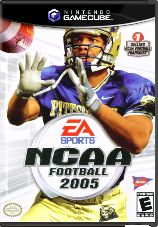 NCAA Football 2005 cover art for GameCube (GC) video game