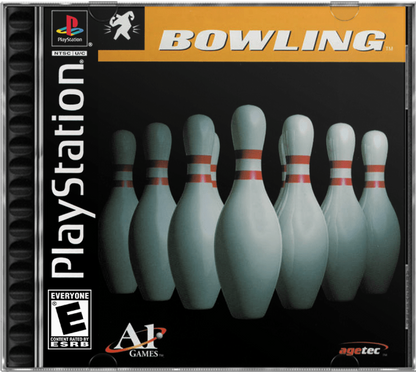 Bowling cover art for PlayStation 1 (PS1) video game