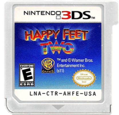 Happy Feet Two cartridge for Nintendo 3DS (3DS) musical adventure video game