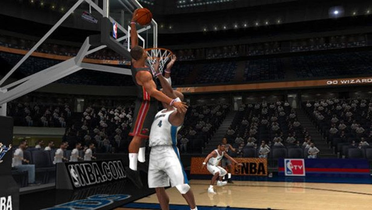 NBA 06 retro PlayStation 2 video game NBA 06 basketball sports simulation realistic gameplay NBA teams competitive multiplayer franchise mode console title PlayStation 2 release gameplay