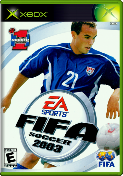 Fifa Soccer 2003 cover art for XBOX (XBOX) video game