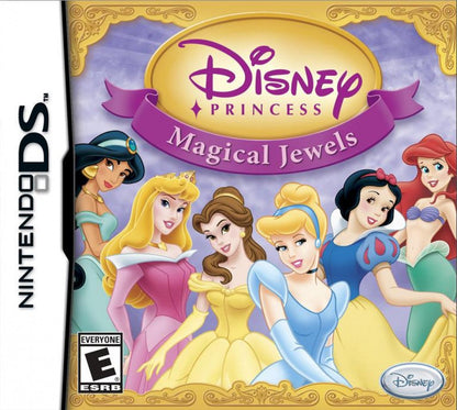 Disney Princess: Magical Jewels cover art for Nintendo DS (DS) fantasy adventure video game
