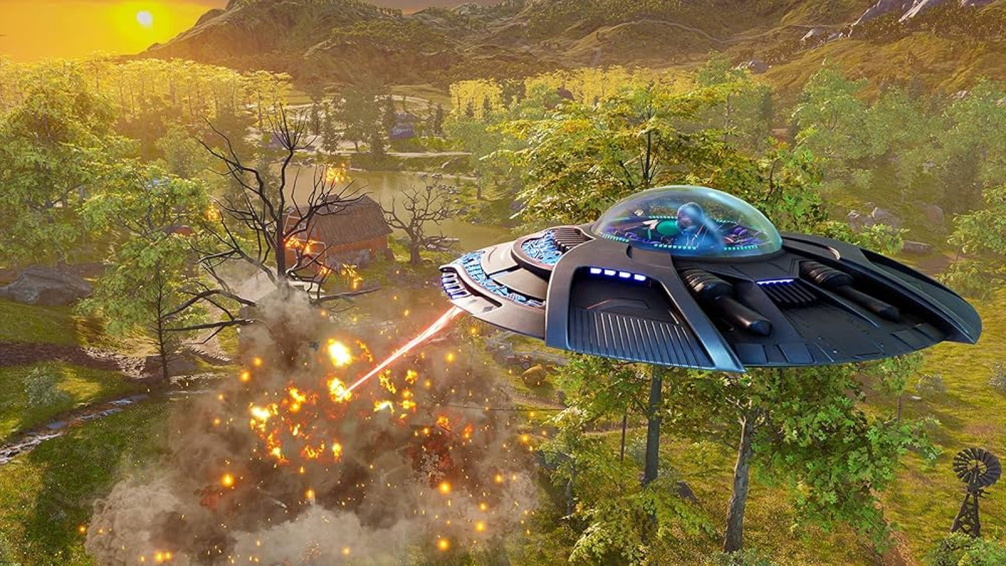 Destroy All Humans for Xbox One action adventure alien invasion video game featuring open world destruction humorous sci fi storyline enhanced graphics and classic cult favorite remake gameplay experience gameplay