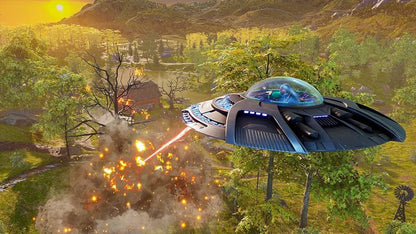 Destroy All Humans for Xbox One action adventure alien invasion video game featuring open world destruction humorous sci fi storyline enhanced graphics and classic cult favorite remake gameplay experience gameplay