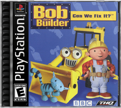 Bob the Builder: Can We Fix It? cover art for PlayStation 1 (PS1) video game