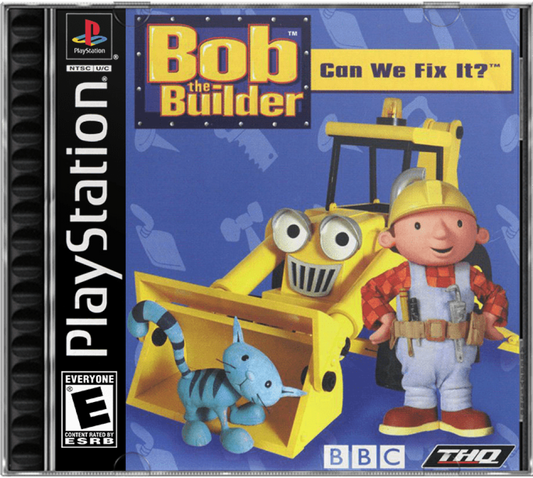 Bob the Builder: Can We Fix It? cover art for PlayStation 1 (PS1) video game