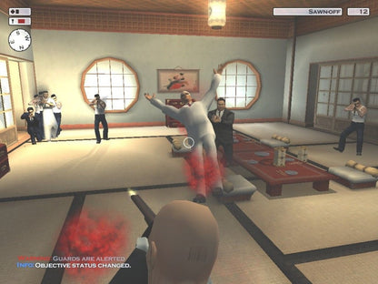 Hitman 2 Silent Assassin stealth action video game featuring Agent 47 tactical assassination missions disguises open ended level design and classic IO Interactive hitman franchise gameplay experience gameplay