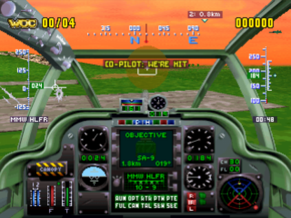 Gunship PlayStation PS1 for flight simulation video game fans featuring military helicopter combat realistic aerial missions advanced weapons systems tactical operations enemy engagements immersive pilot experience strategic gameplay classic PlayStation action collectible gaming appeal gameplay