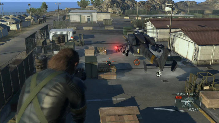 Metal Gear Solid V: The Definitive Experience retro PS4 video game Metal Gear Solid V The Definitive Experience stealth action tactical espionage open world infiltration gameplay cinematic story driven combat console release gameplay 