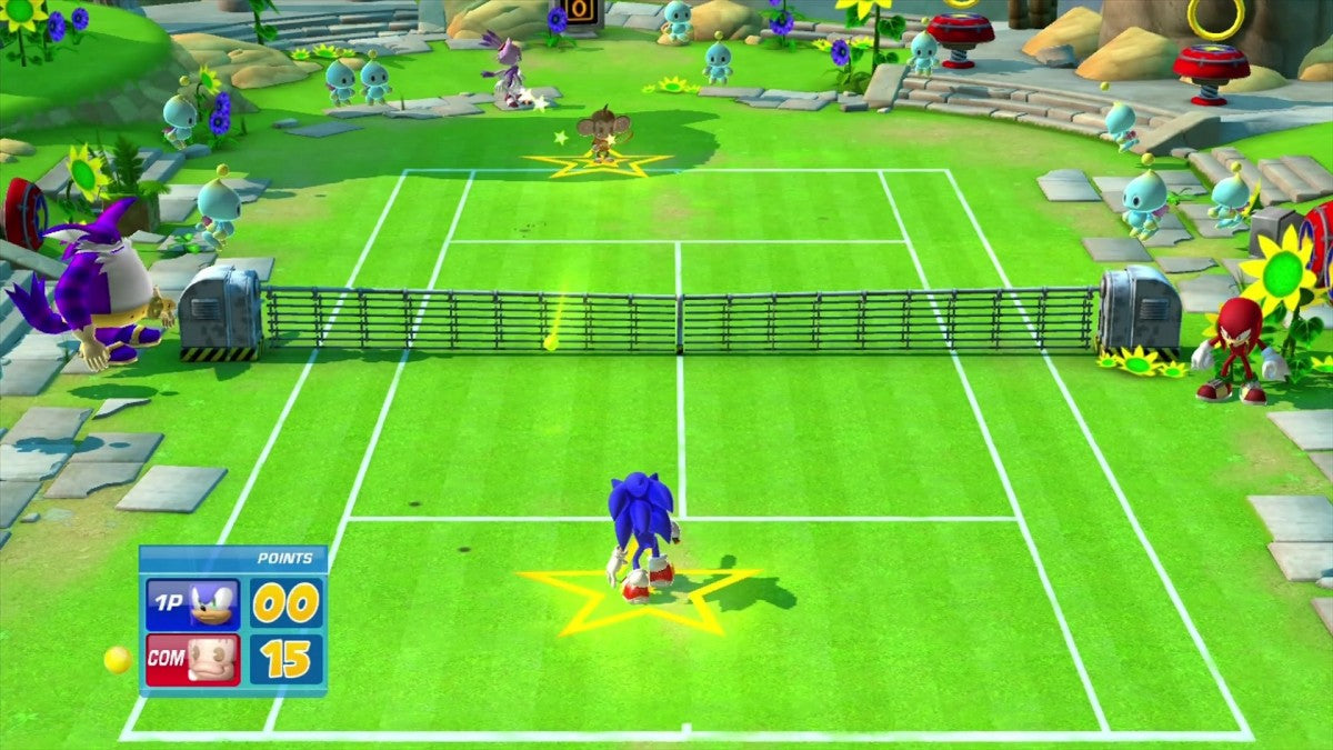 Sega Superstars Tennis gameplay for Xbox 360 (X360) sports tennis video game