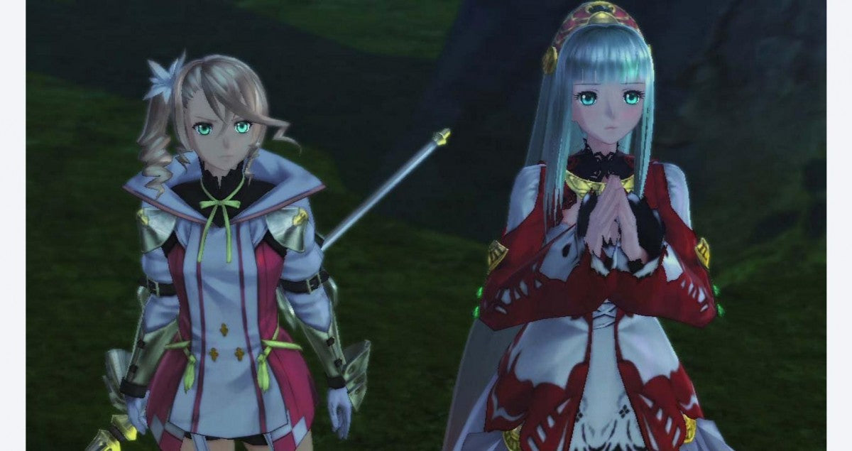 Tales of Zestiria retro PlayStation 4 video game Tales of Zestiria fantasy JRPG action combat anime adventure storytelling console title PlayStation 4 release gameplay