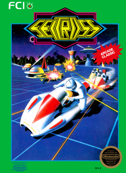 Seicross cover art for Nintendo Entertainment System (NES) video game