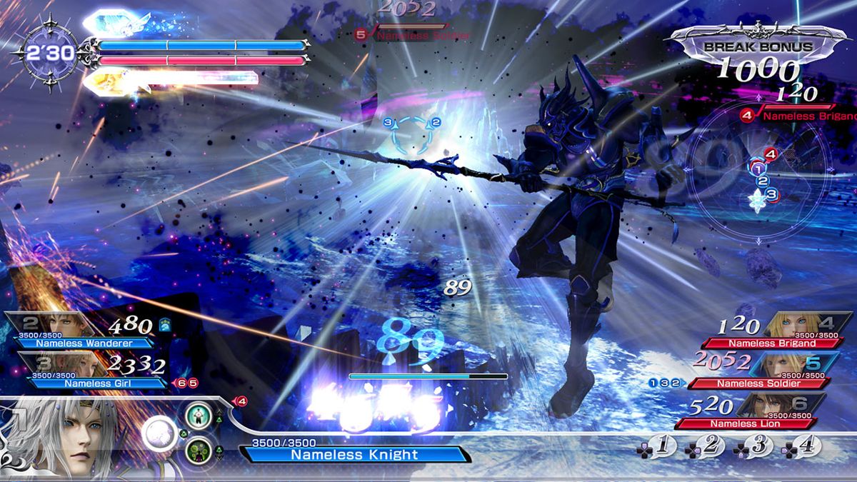 Dissidia Final Fantasy NT – PlayStation 4 (PS4) video game gameplay, fighting RPG by Square Enix