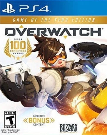 Overwatch [Game of the Year] – PlayStation 4 (PS4) video game cover image, shooter