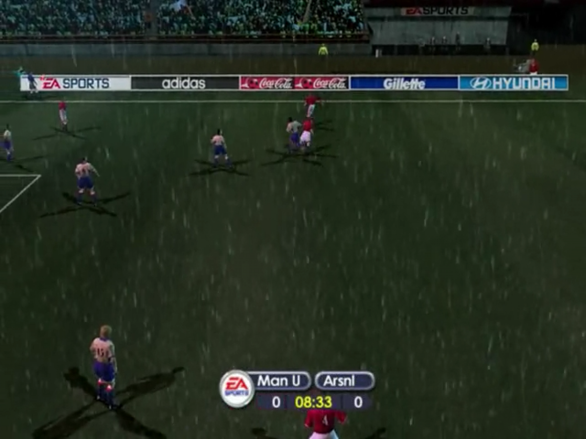 FIFA Soccer 2002 gameplay for GameCube (GC) sports soccer video game