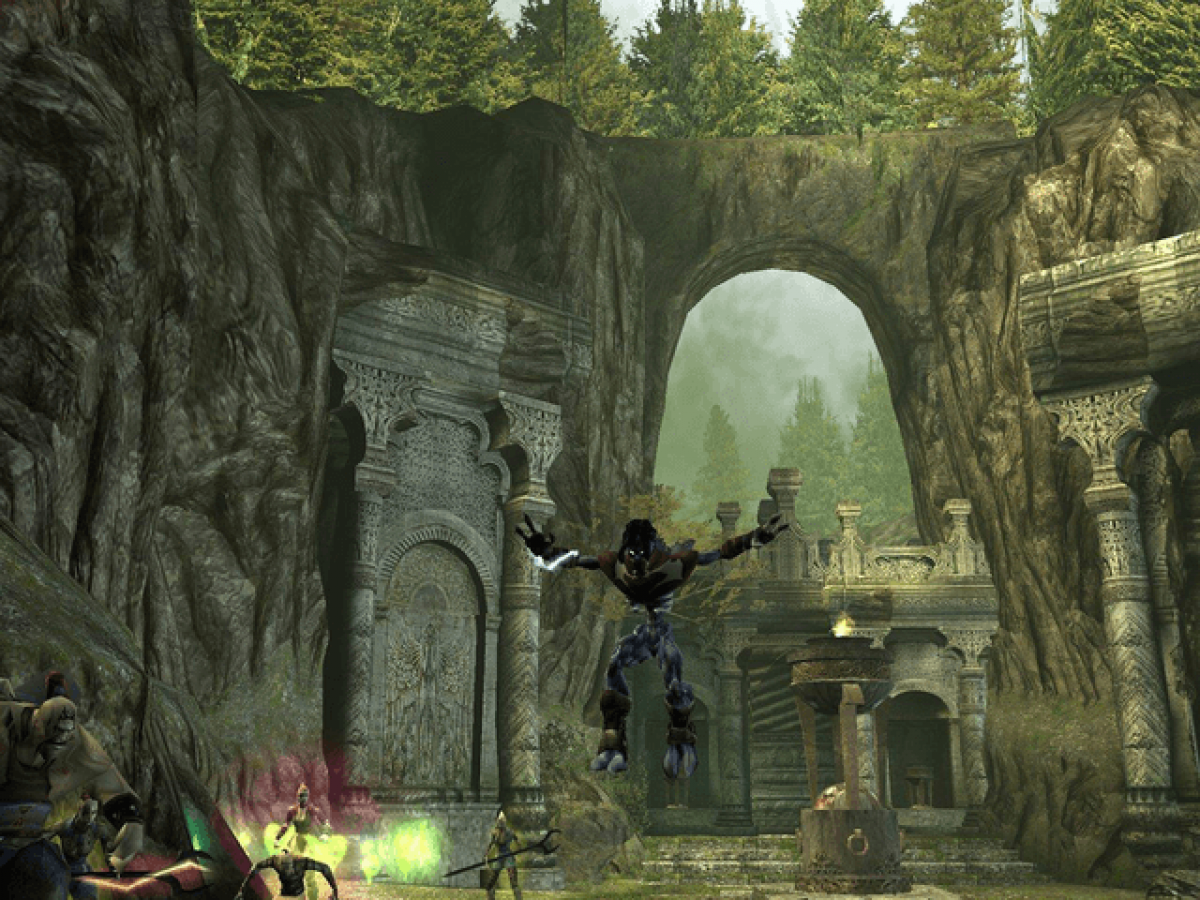 Legacy of Kain: Defiance Xbox game featuring dark action-adventure gameplay, immersive gothic storytelling, and vampire-themed combat gameplay