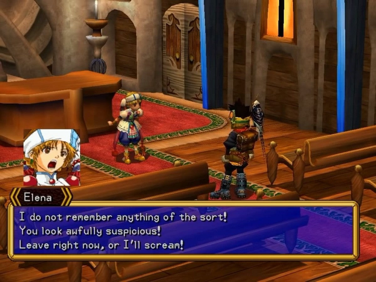 Grandia II PS2 PlayStation 2 JRPG role playing game retro video game gameplay