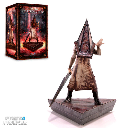 Red Pyramid Thing 18" Premium Resin Statue – Figure, figure and box