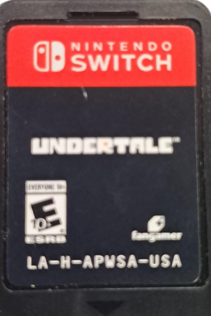 Undertale Nintendo Switch inspired design featuring beloved indie role playing adventure aesthetic charming pixel art world memorable characters choice driven storytelling unique turn based encounters emotional narrative and exploration gameplay presentation cartridge