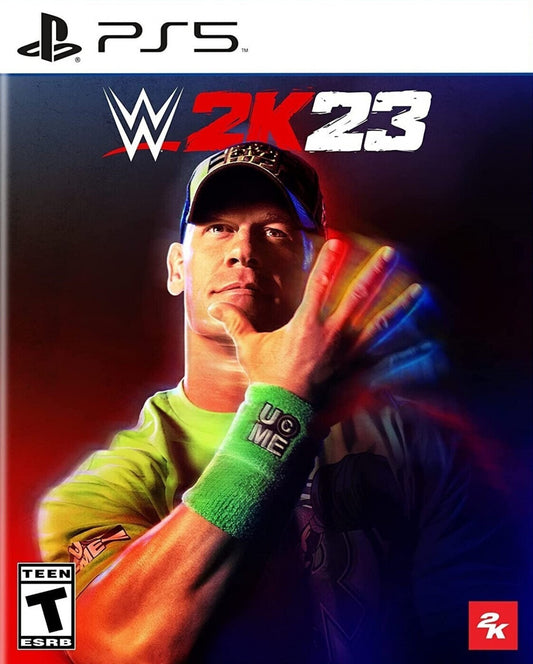 WWE 2K23 cover art for PlayStation 5 (PS5) wrestling sports video game