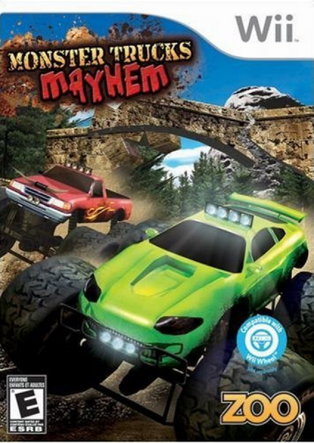 Monster Trucks Mayhem cover art for Nintendo Wii (Wii) video game