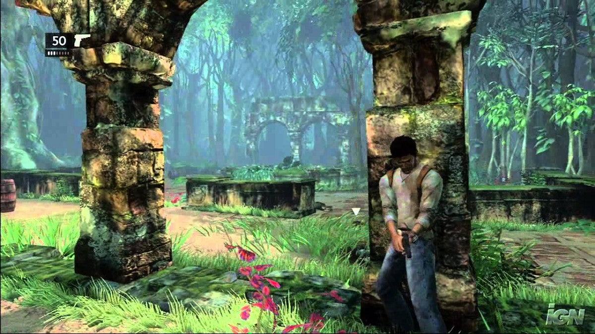Uncharted: Drake's Fortune gameplay for PlayStation 3 (PS3) video game