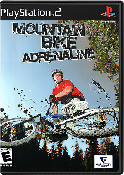 Mountain Bike Adrenaline – PlayStation 2 (PS2) mountain biking racing video game cover art